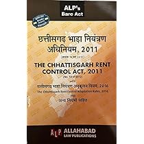 Chhattisgarh Rent Control Act, 2011 (Diglot) [English/Hindi]